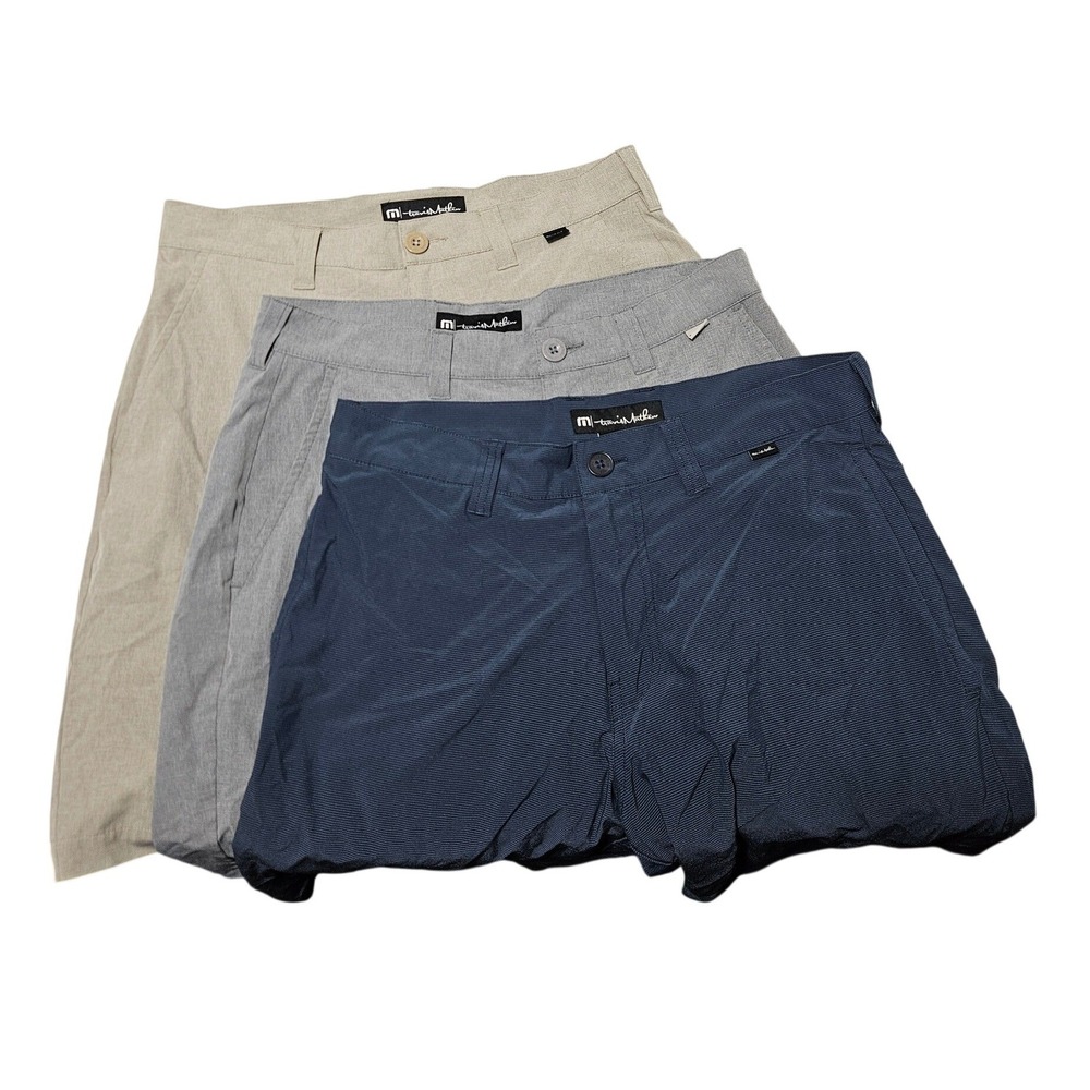 Travis Mathew Shorts Mens 30 Multicolor Golf Performance Stretch Lot of 3